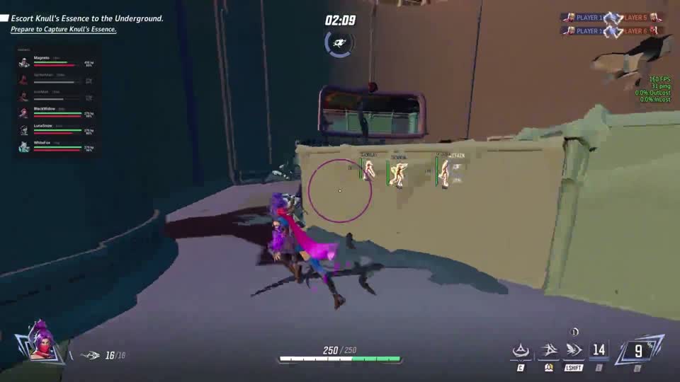 Marvel Rivals Hacks hero — ESP and aimbot overlay in Marvel Rivals